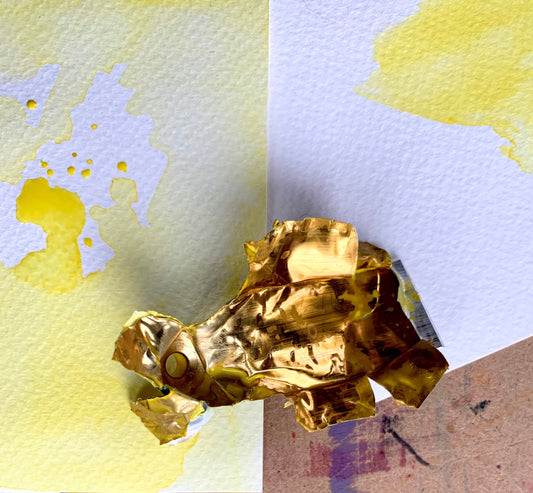 Primary Yellow Paint Tube