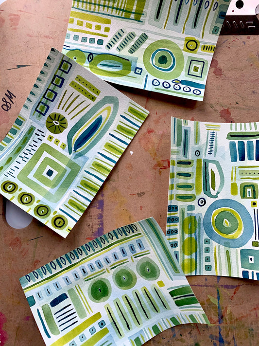 What is your current creative obsession? Mine is the colour green.