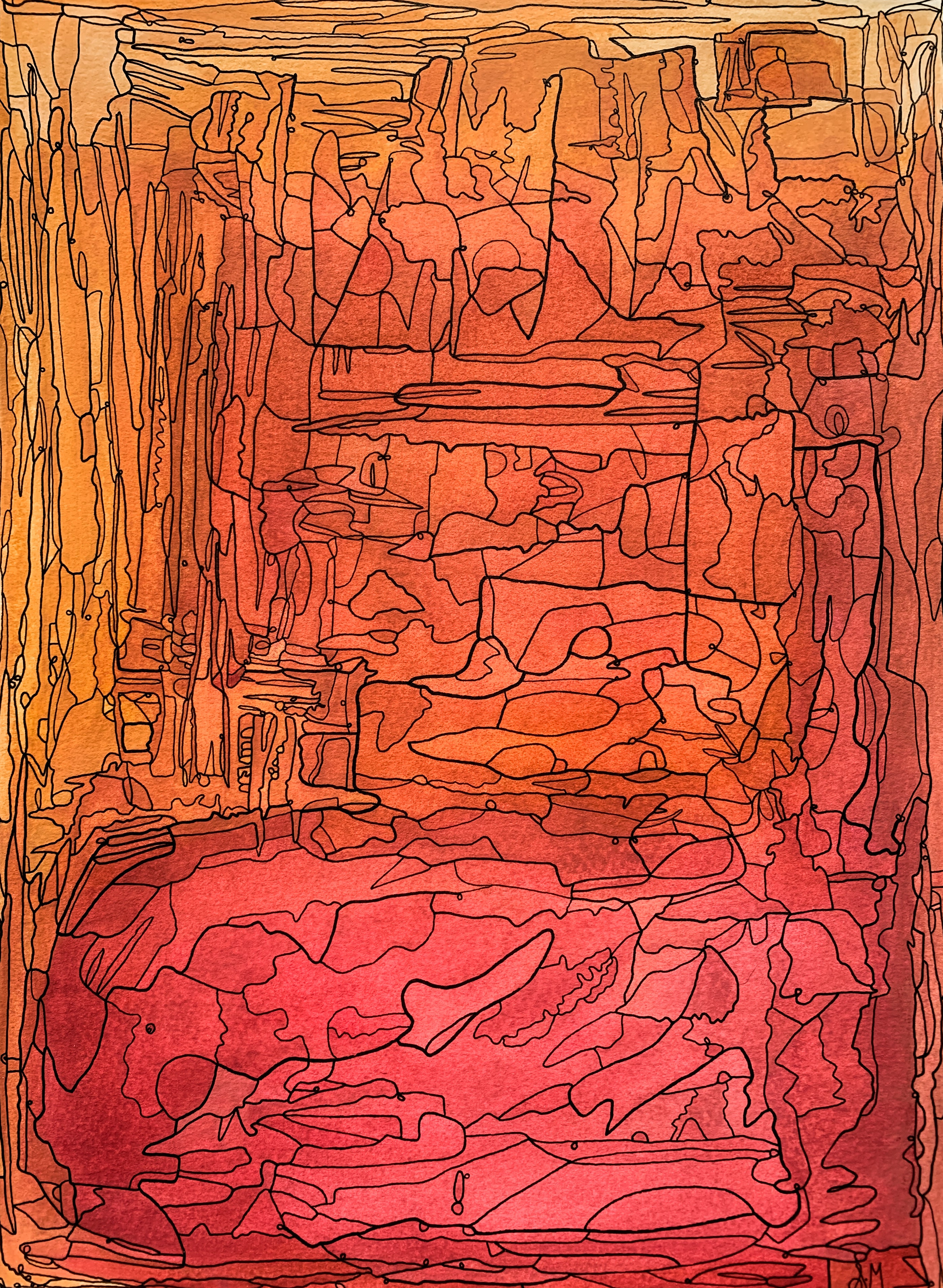 Abstract Art By local Madison WI Artist Sneha Mahajan