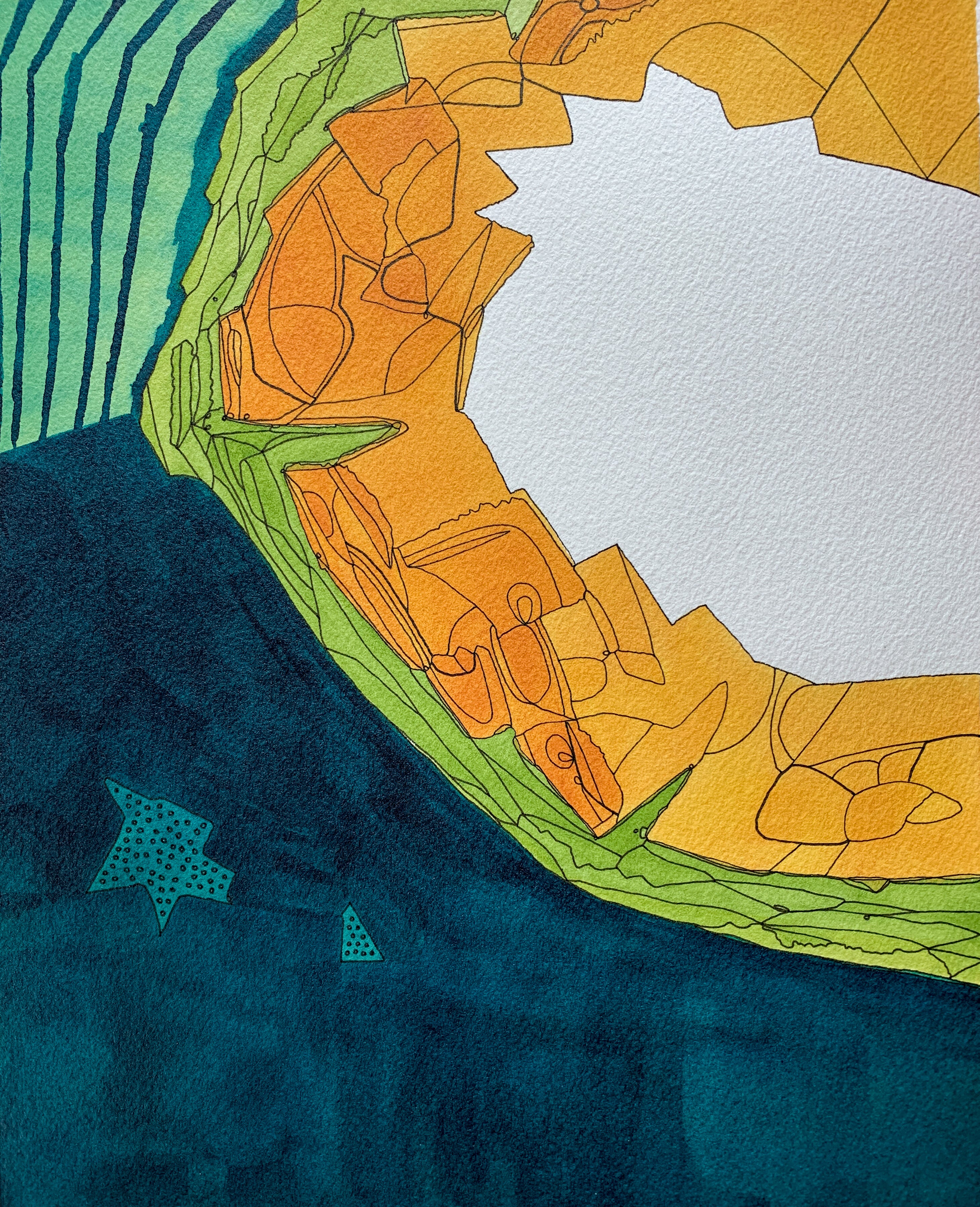 Abstract Art By local Madison WI Artist Sneha Mahajan