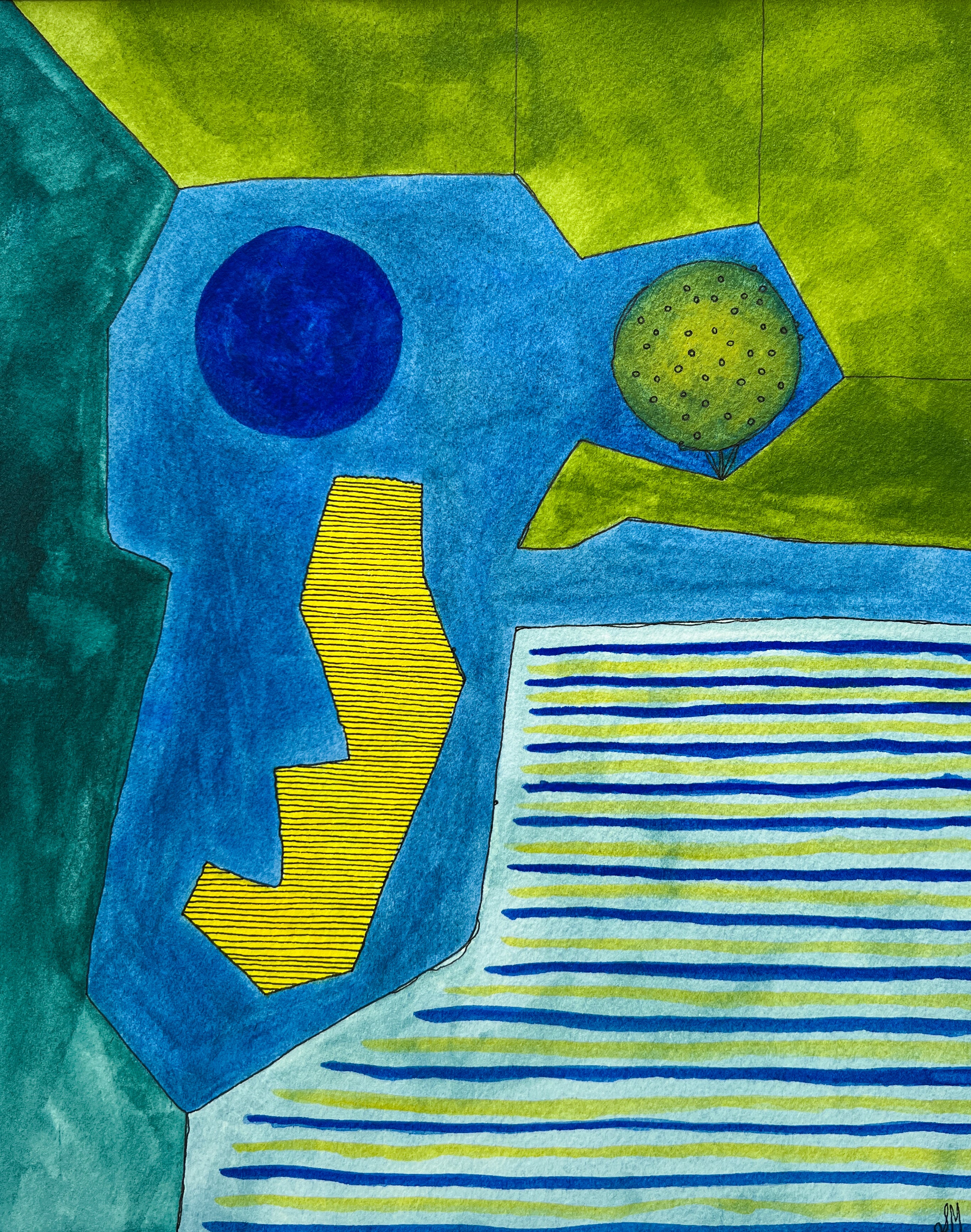 Abstract Art By local Madison WI Artist Sneha Mahajan