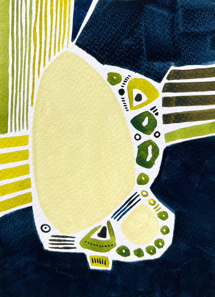 Abstract art by local Madison WI artist Sneha Mahajan