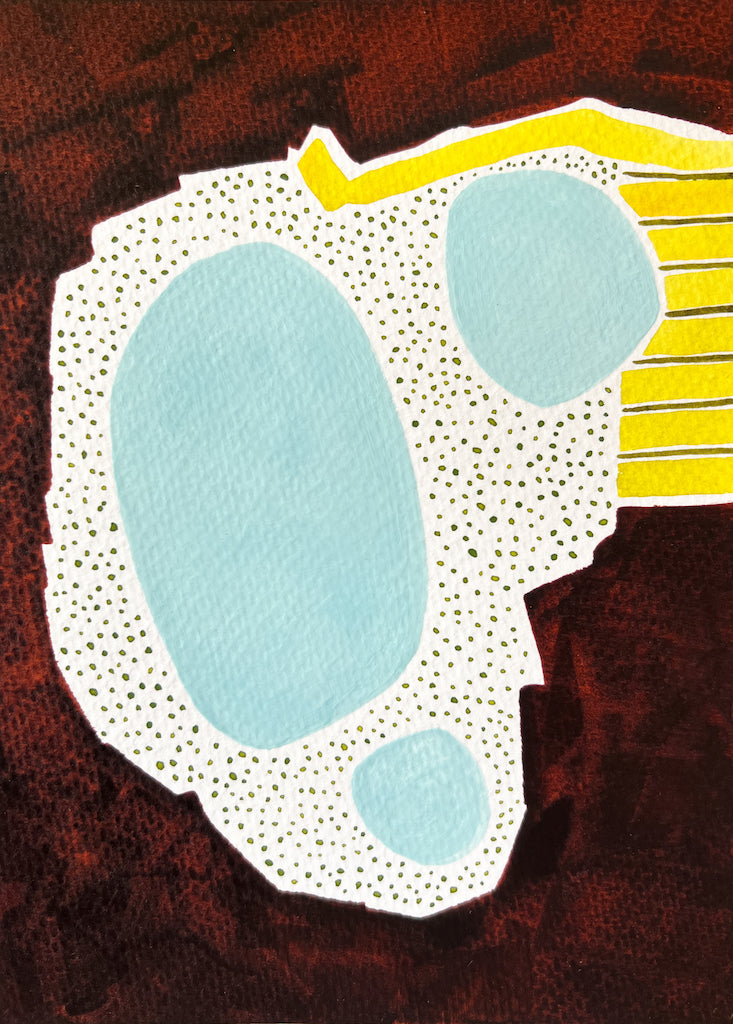 Abstract art by local Madison WI artist Sneha Mahajan