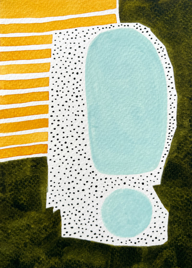 Abstract art by local Madison WI artist Sneha Mahajan