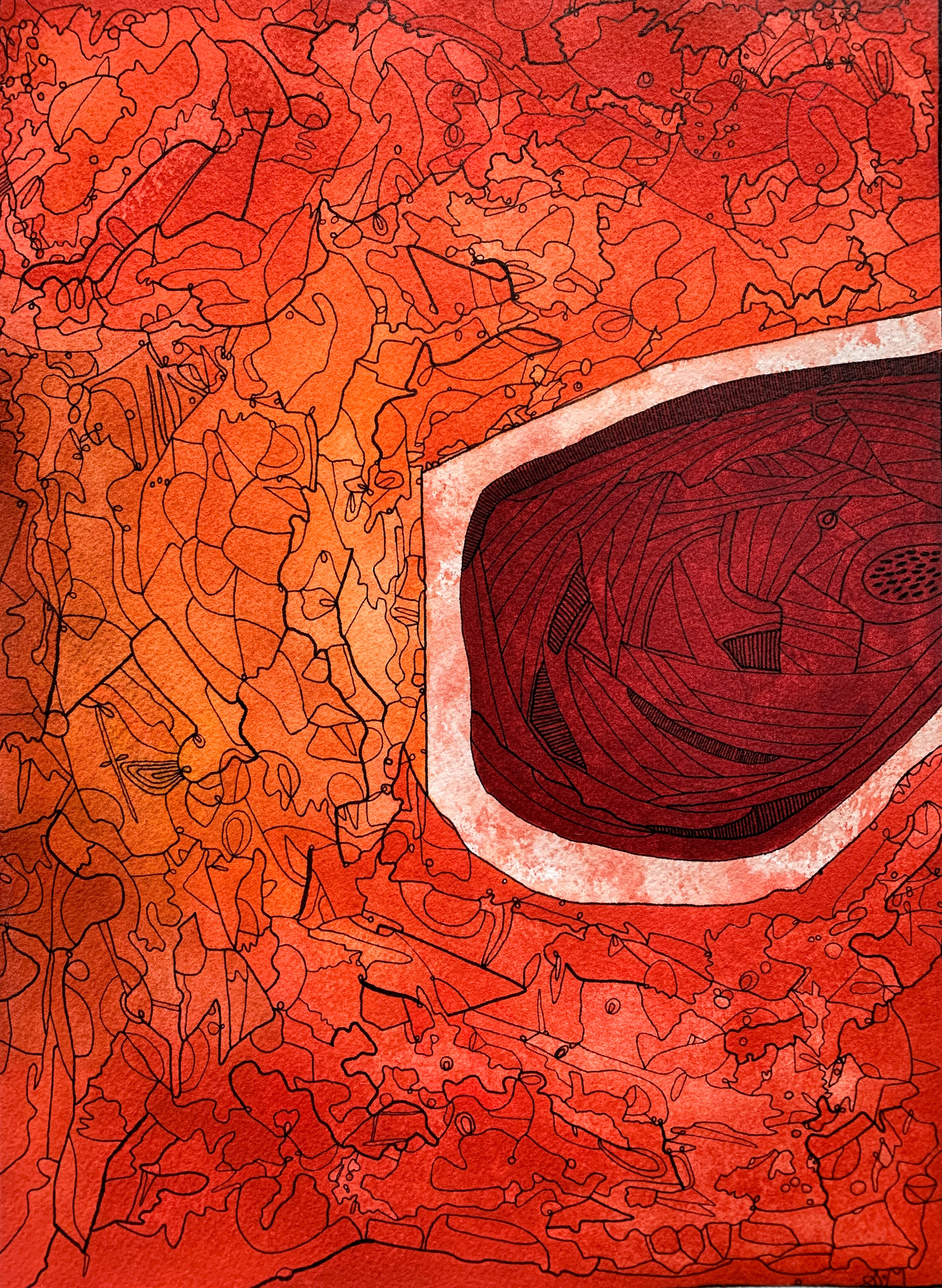 Abstract Art By local Madison WI Artist Sneha Mahajan