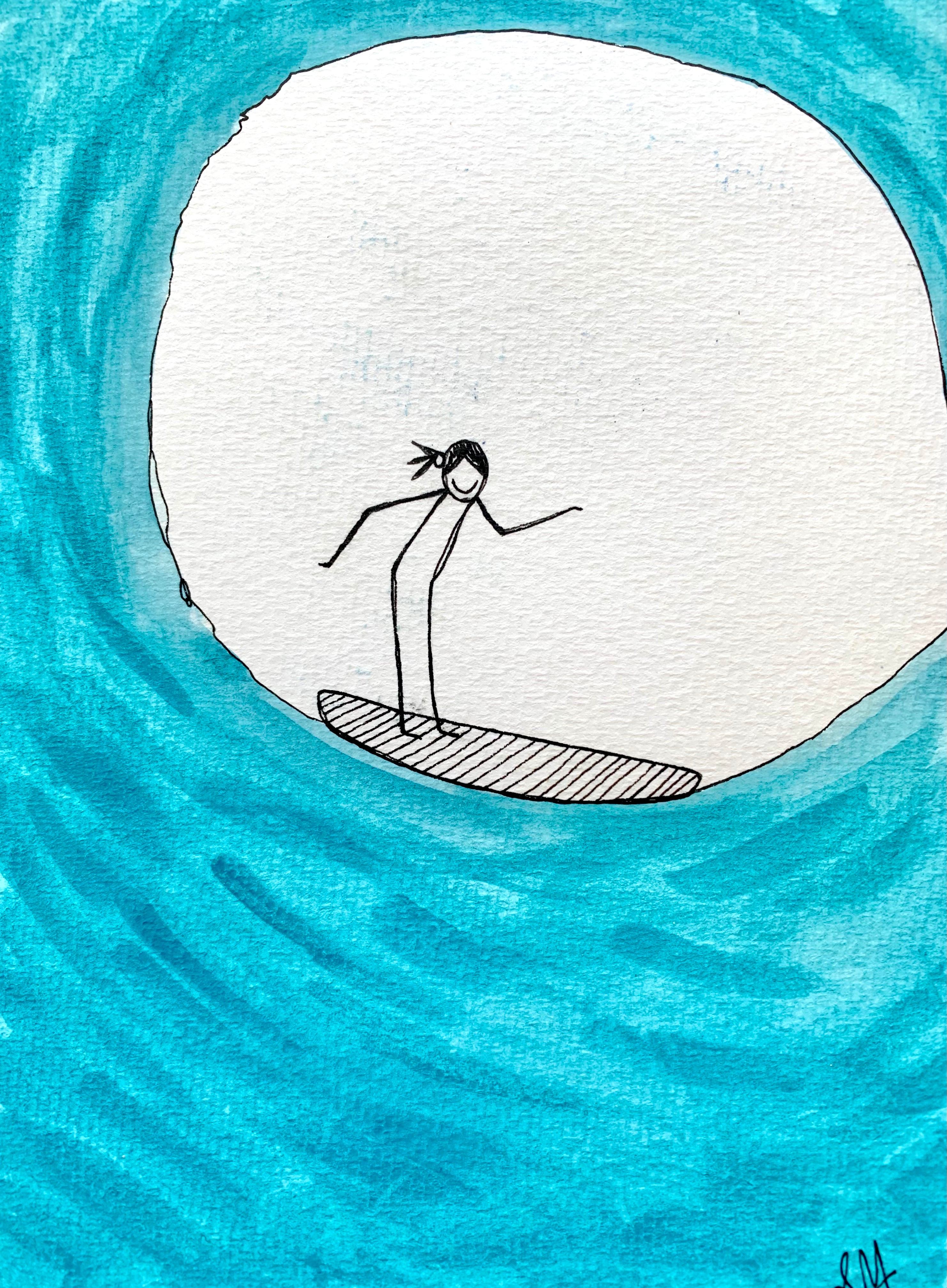 Art by local Madison WI artist Sneha Mahajan