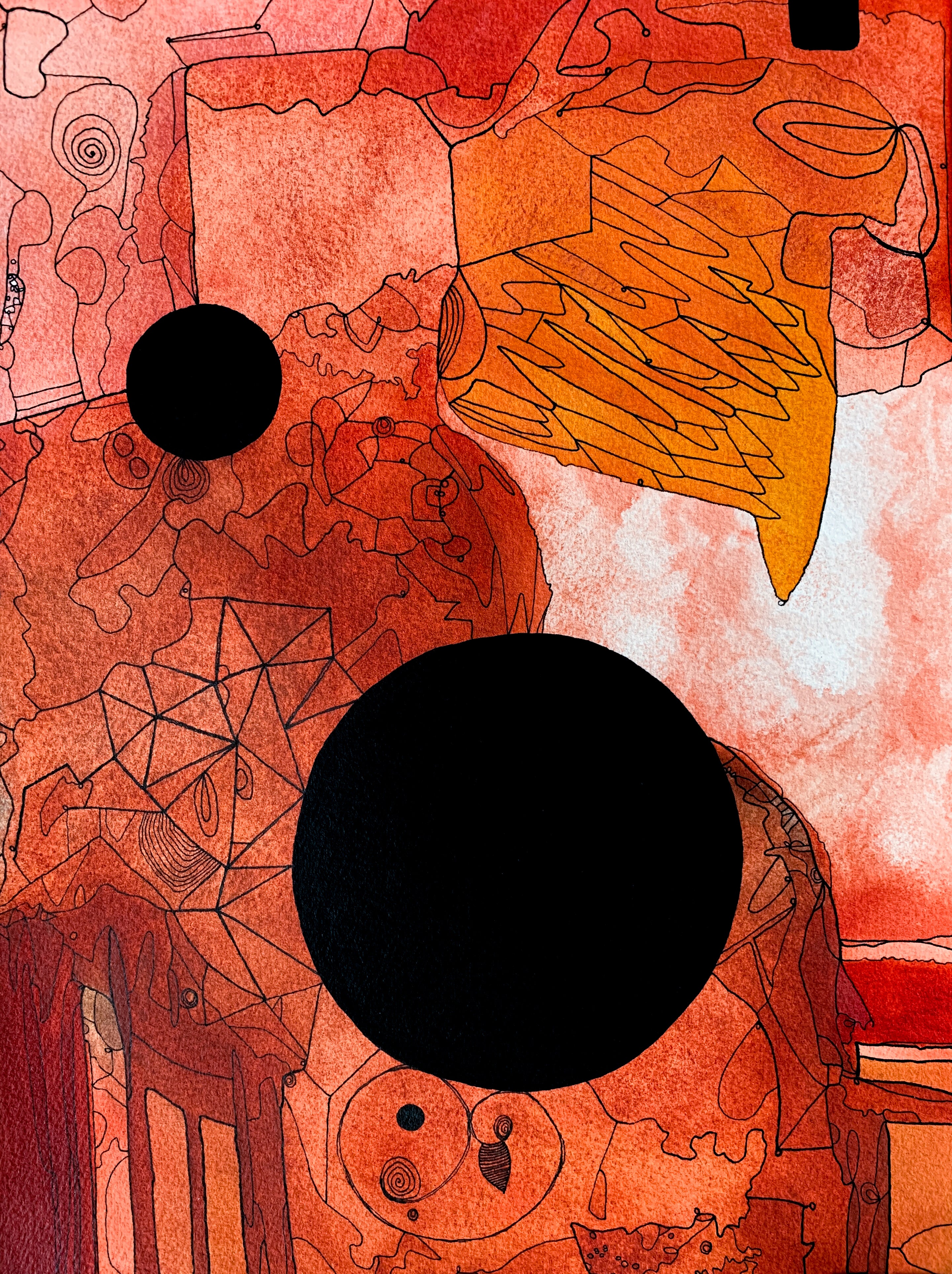 Abstract Art By local Madison WI Artist Sneha Mahajan